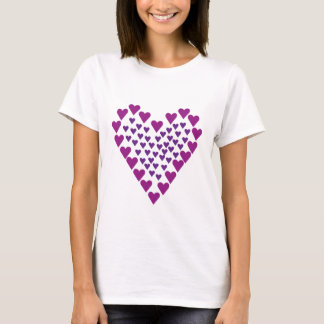 T-shirt with a big heart
