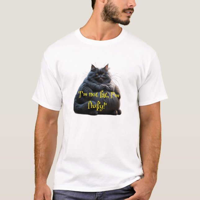 T-shirt with a cat design (Front)