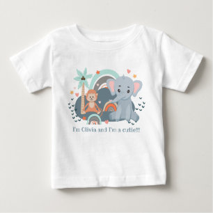 T-shirt with a cute illustration 