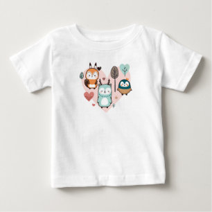 T-shirt with a cute illustration 