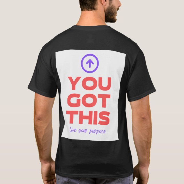 T-Shirt with a good design (Back)