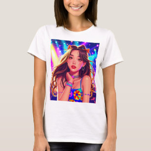 T-shirt with a Korean singer on it