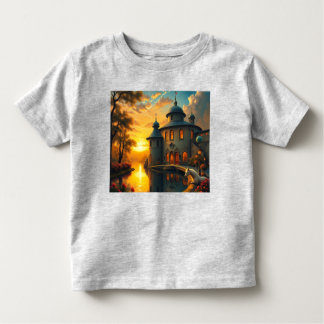 T-shirt with a sunset picture
