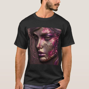 T-shirt With An Art Expression -44