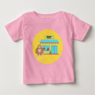 T-shirt with children's image.