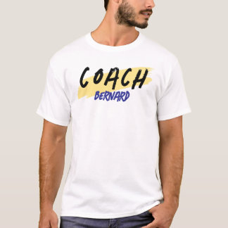 T-shirt with Coach's Name, Gift for Coach