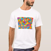 T-shirt with fine art painting print design