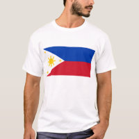 T Shirt with Flag of Philippines