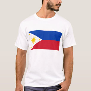 T Shirt with Flag of Philippines