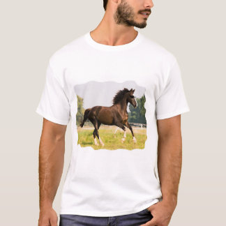T-Shirt With Horse Wearing Shades