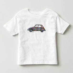 T-shirt with marks Dyane of gebloemde lemon