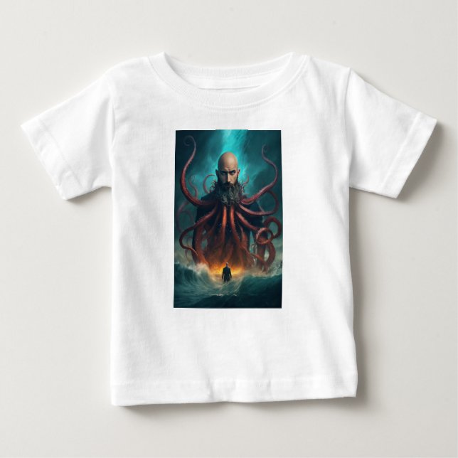 t-shirt with octopus (Front)