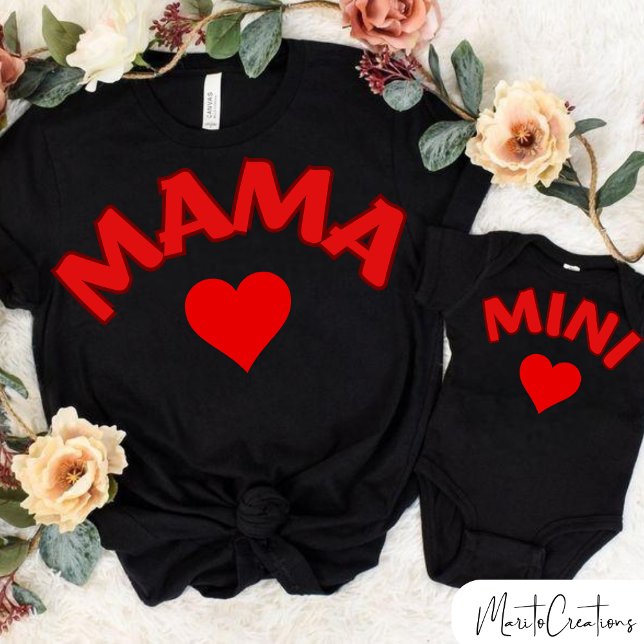 T-shirt with phrase MAMA, Mother's Day (Creator Uploaded)