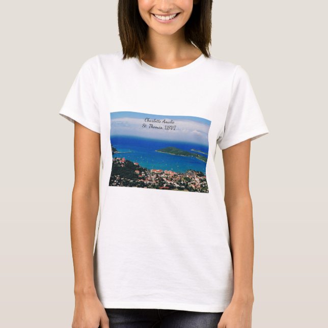 T-shirt with Saint Thomas Photo (Front)