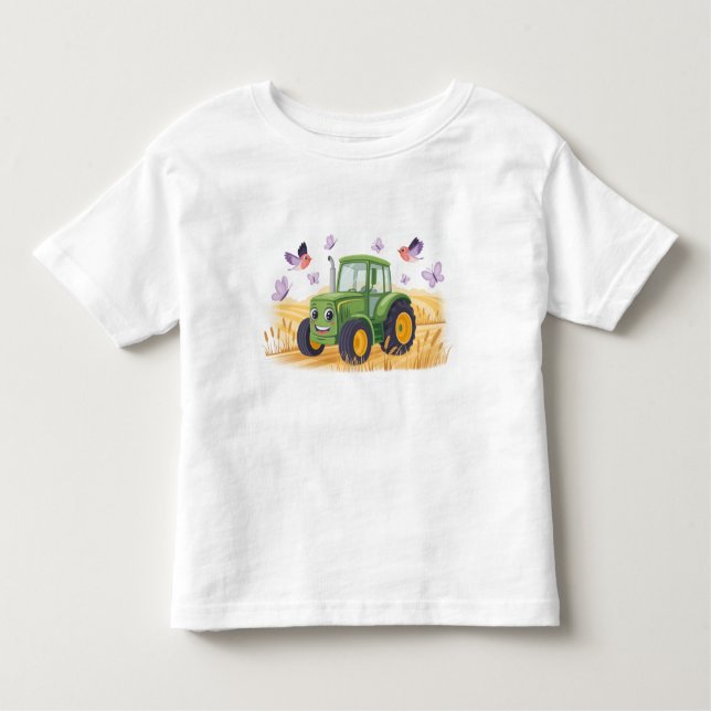 T-shirt with tractor (Front)