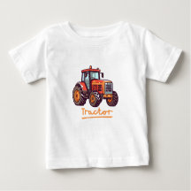 T-shirt with Tractor for kids 