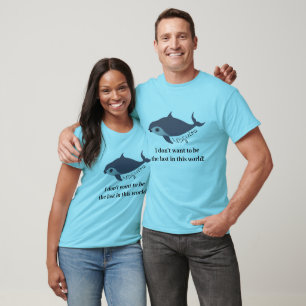 T-Shirt with vaquita and inscription