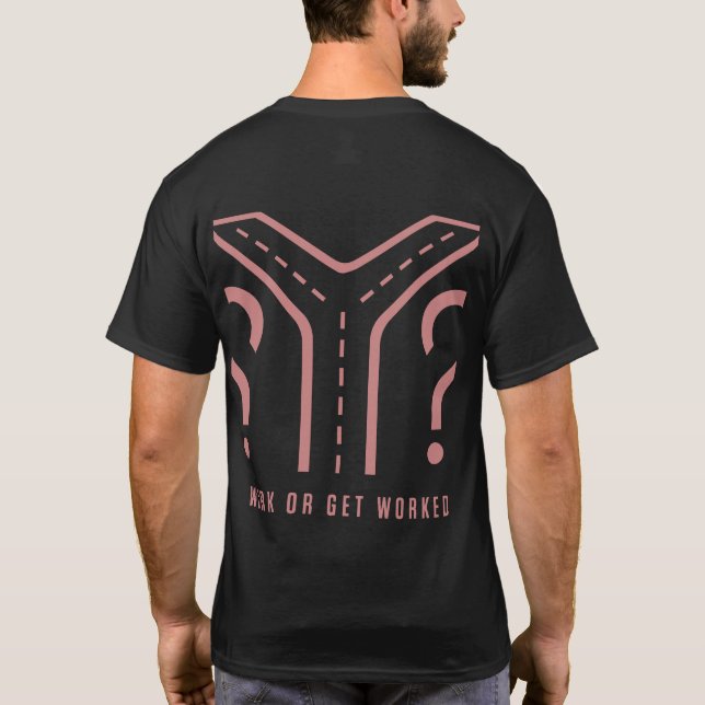 T shirt Work  (Back)