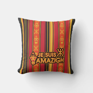 T-SHIRT Z AMAZIGH MY BEAUTIFUL MOTIVE OF BER CULTU CUSHION