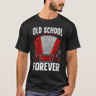 T-ShirtAir Accordion Player Old School Music Forev T-Shirt
