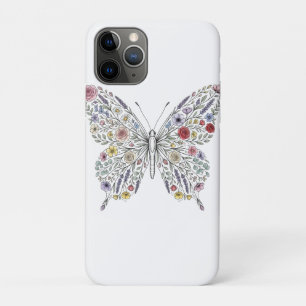 T-ShirtBeautiful Floral Butterfly Aesthetic Sweats iPhone 11 Pro Case
