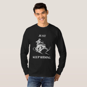 T-Shirts Funny Snowmobile Adventure Graphic