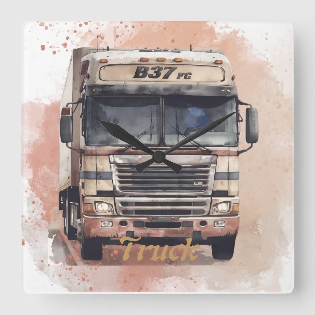 T-shirts Square Wall Clock (Front)