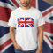 T Shirts with British Union Jack flag