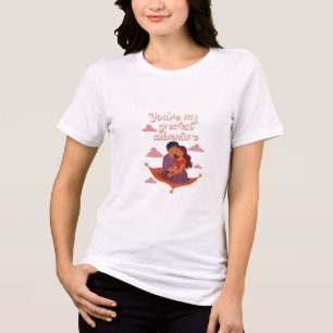T-ShirtYou're My Greatest Adventure – Romantic Fly Tri-Blend Shirt