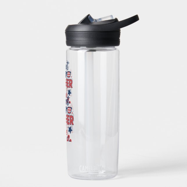 T_shrit Land of the Free – American Spirit  Water Bottle (Left)