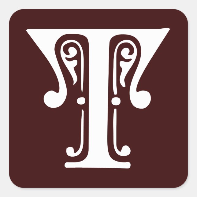 T SQUARE STICKER (Front)