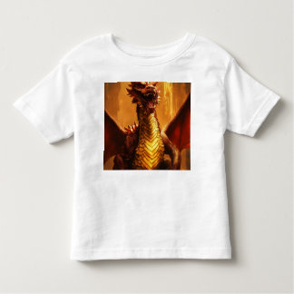 T-Sshirt With Dragons  Toddler T-Shirt