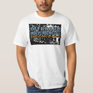 T-Track Off-roand independence Podcast Logo Tee