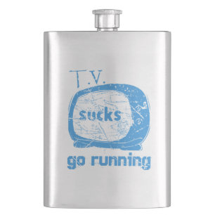 T.V. Sucks, Go Running Hip Flask