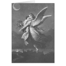 "'T was an angel visted the green earth."