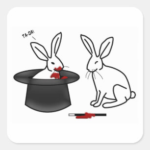 TA-DA! SQUARE STICKER