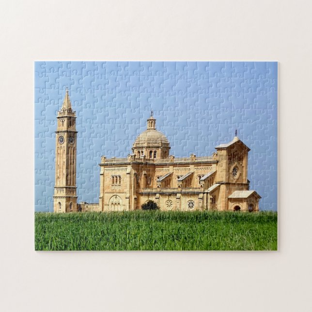 Ta Pinu Sanctuary, Gharb, Gozo Island Jigsaw Puzzle (Horizontal)