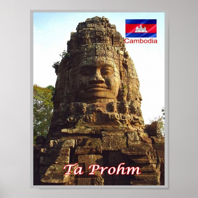 Ta Prohm - Cambodia - Poster (Front)