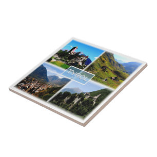 TAA001 TYROL TrentIno Alto Adige  Italy, Ceramic Tile
