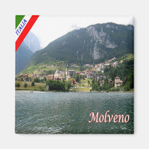 TAA028 MOLVENO, Trentino Alto Adige, Fridge Magnet