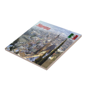 TAA033 MERAN MERANO, Aerial View, Ceramic Tile