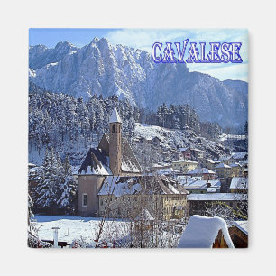 TAA050 CAVALESE Trentino Alto Adige Italy  Fridge Magnet