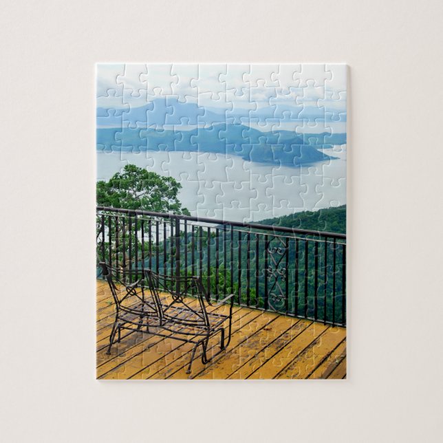 Taal Volcano Jigsaw Puzzle (Vertical)
