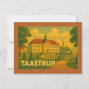 Taastrup Denmark Tower Postcard