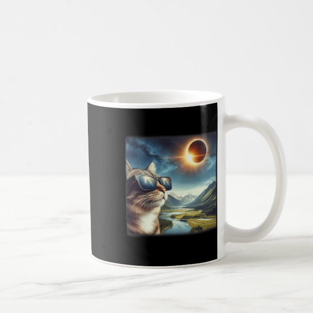 Tab 2024 Total Solar Eclipse 1  Coffee Mug (Right)