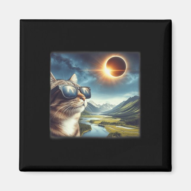 Tab 2024 Total Solar Eclipse 1  Magnet (Front)