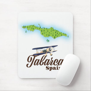 Tabarca Spain Beautiful map Mouse Pad