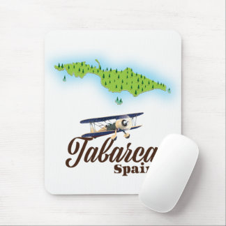 Tabarca Spain Beautiful map Mouse Pad