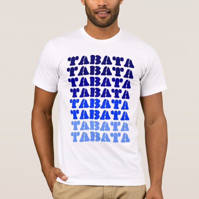 Tabata on Grey Destroyed Tee (Front)
