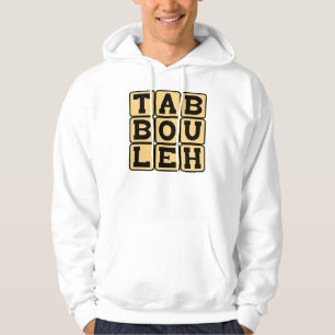 Tabbouleh, Levantine Vegetarian Dish Hoodie